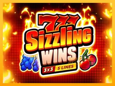 777 Sizzling Wins: 5 Lines - mesin permainan