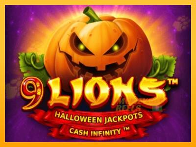 9 Lions Halloween Jackpots - mesin permainan