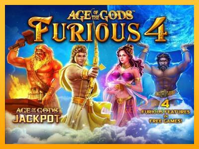 Age of the Gods Furious Four - mesin permainan