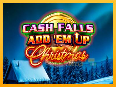 Cash Falls: Add Em Up Christmas - mesin permainan