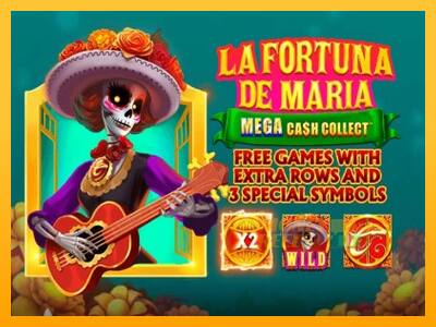 La Fortuna de Maria: Mega Cash Collect - mesin permainan