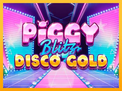 Piggy Blitz Disco Gold - mesin permainan