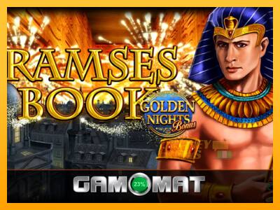 Ramses Book Golden Nights - mesin permainan