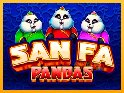 San Fa Pandas - mesin permainan