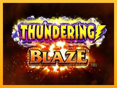 Thundering Blaze - mesin permainan