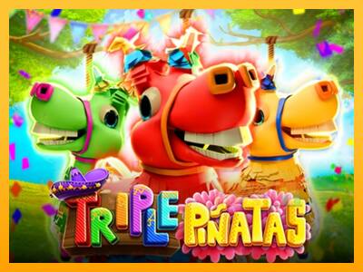 Triple Pinatas - mesin permainan